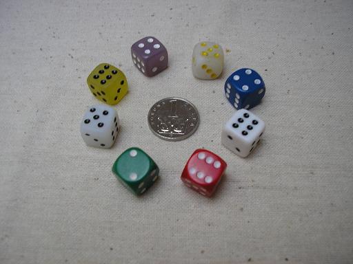 Kostky obyejn - mal - Kliknutm na obrzek zavete